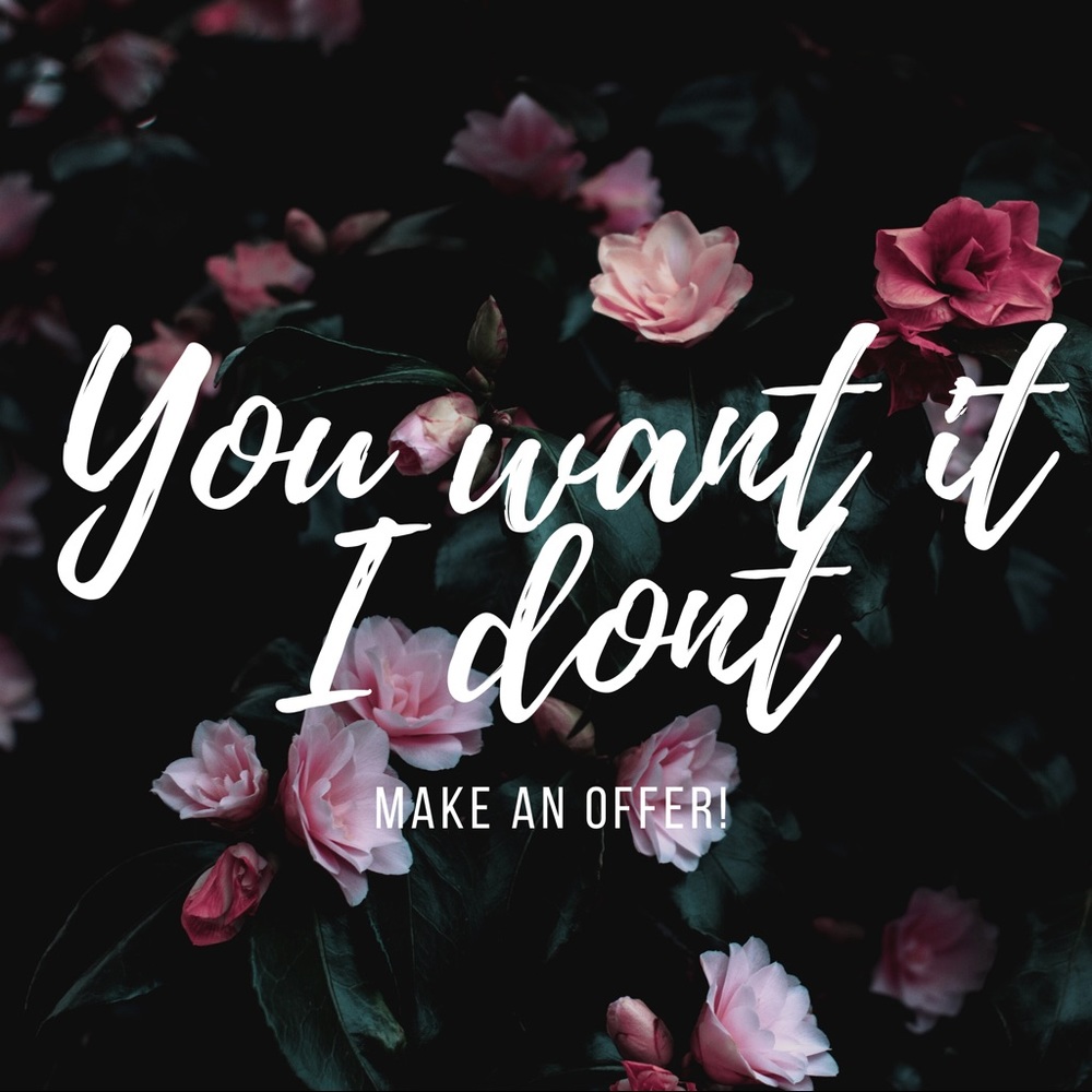 Make an offer on everything!